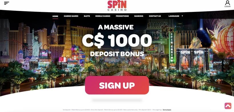 spin casino review