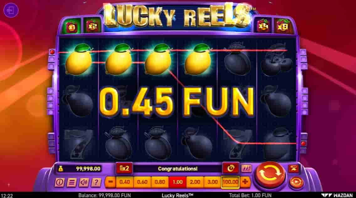 Lucky Reels Slot Screenshot 1