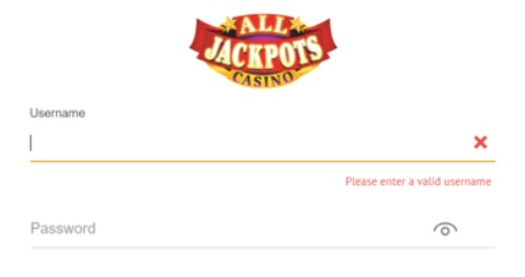Register on All Jackpots Casino