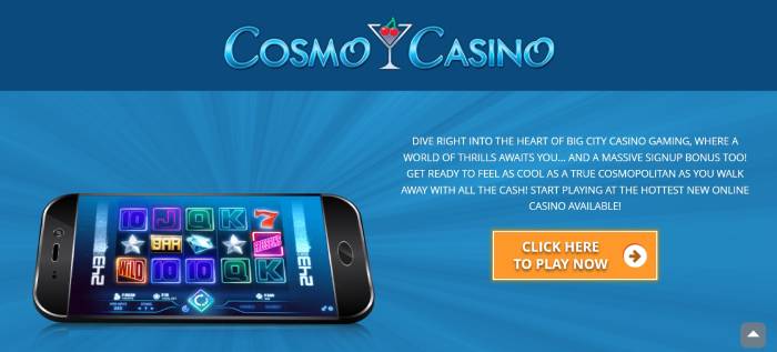 Cosmo Casino ScreenShot 3