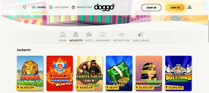 Doggo Casino ScreenShot 1