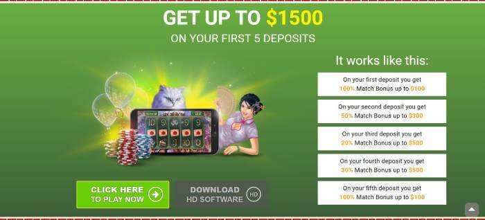 Golden Tiger Casino ScreenShot 2