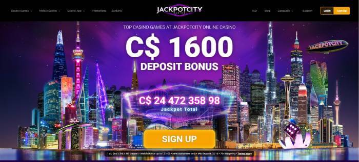 Jackpot City Casino ScreenShot 2